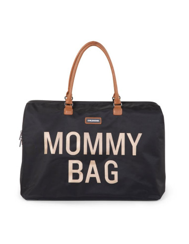 Sac Mommy Bag Noir Or - Childhome