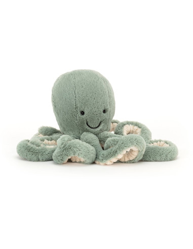 Peluche petite pieuvre vert d'eau - Jellycat