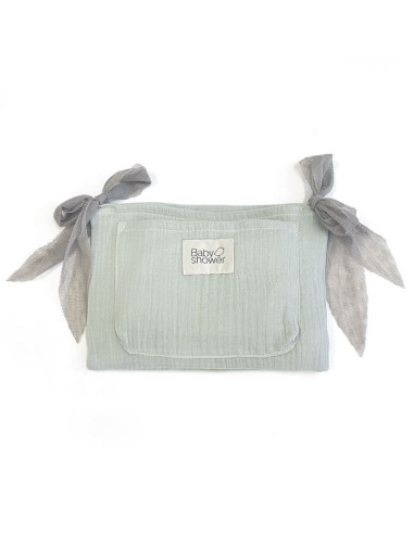 Pochette de lit Vert d’eau – Babyshower