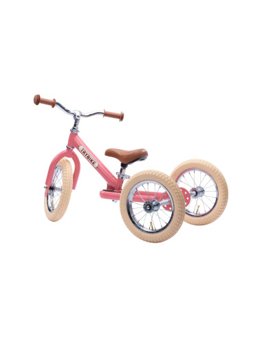 Draisienne 3 Roues Evolutive Rose - Trybike