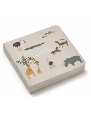 Livre bébé Animaux de la savane - Liewood