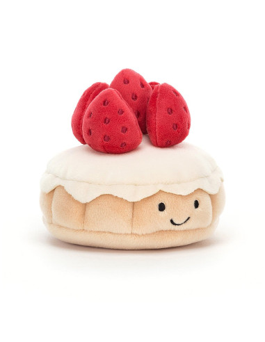 Peluche Pâtisserie Tarte Aux Fraises -  Jellycat