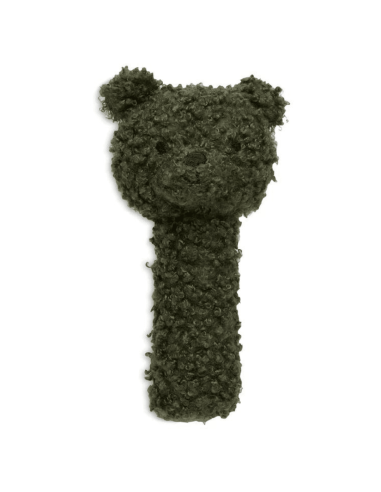 Hochet Teddy Bear - Leaf Green - Jollein