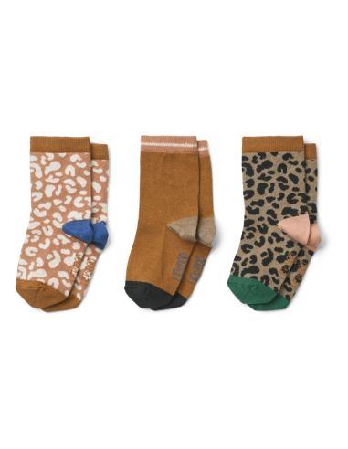 Pack de 3 paires de chaussettes Léopard - Liewood