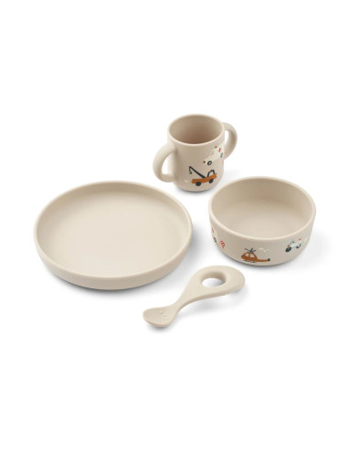 set repas silicone liewood Emergency