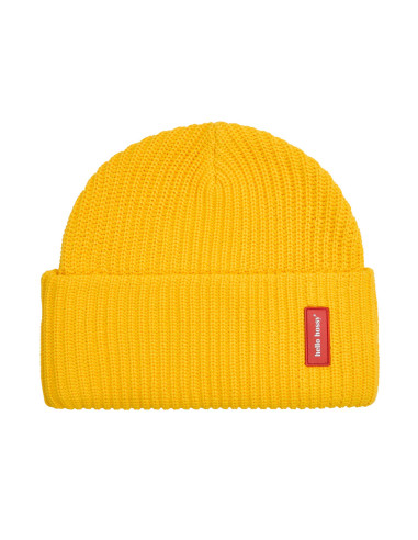 bonnet flow sun hello hossy jaune