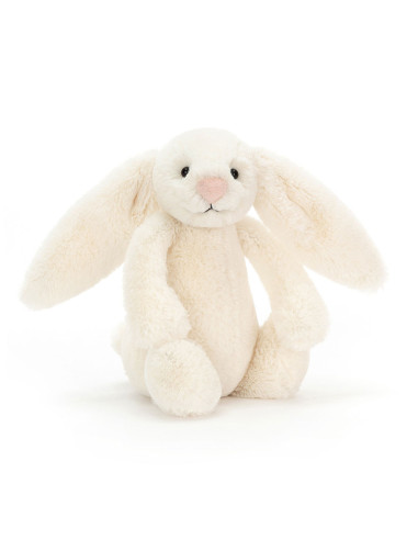 peluche lapin little bashful cream jellycat blanc