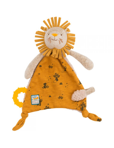 doudou lion attache sucette moulin roty sous mon baobab