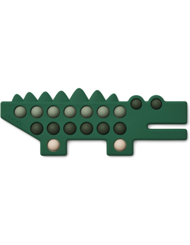 pop toy crocodile croco vert liewood