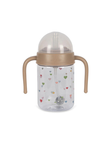 Gourde d'apprentissage Coeur 250 ml