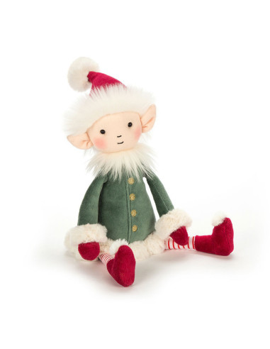 Peluche elfe leffy JELLYCAT noel