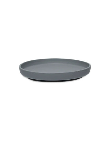 Assiette ventouse grise storm grey JOLLEIN