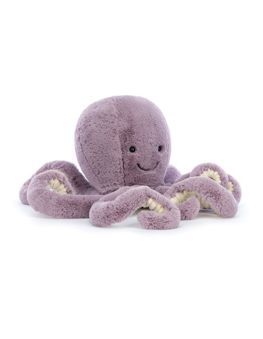 Peluche pieuvre Grandiose Violette