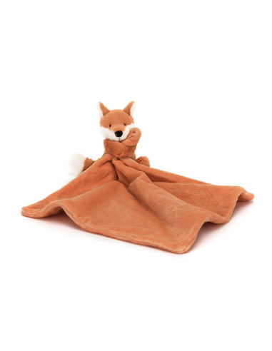 doudou soother fox renard jellycat