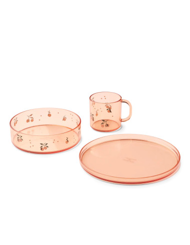 set repas 3 pièces pêche liewood