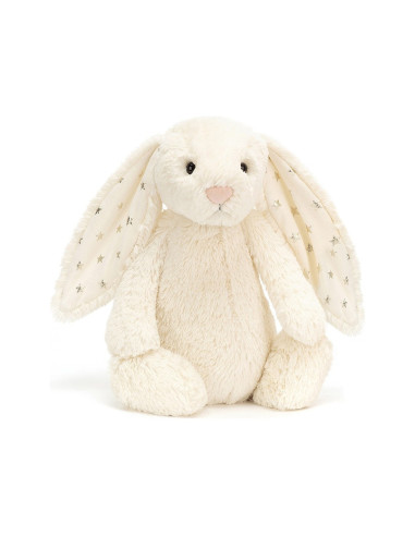 lapin jellycat bashful twinkle blanc