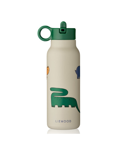 gourde paille dino mist liewood 350ml