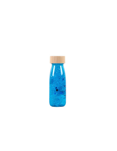 bouteille sensorielle float blue bleu petit boum