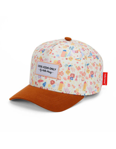 casquette fille enfant hello hossy dried flowers