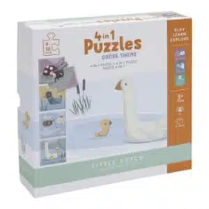 Puzzle 4 en 1 - Little Dutch